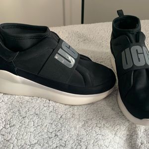 Ugg Women’s Neutra Sneaker- Black- Sz 8- Worn Once!.